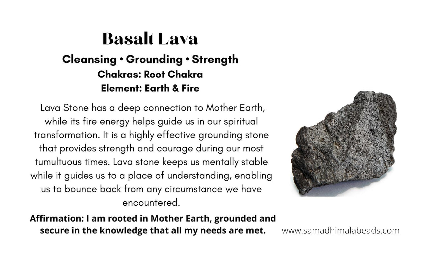 Lava Rock & Serpentine Mala Beads 108 Hand-Knotted Reiki-Infused Meditation Necklace with Bamboo Tassel