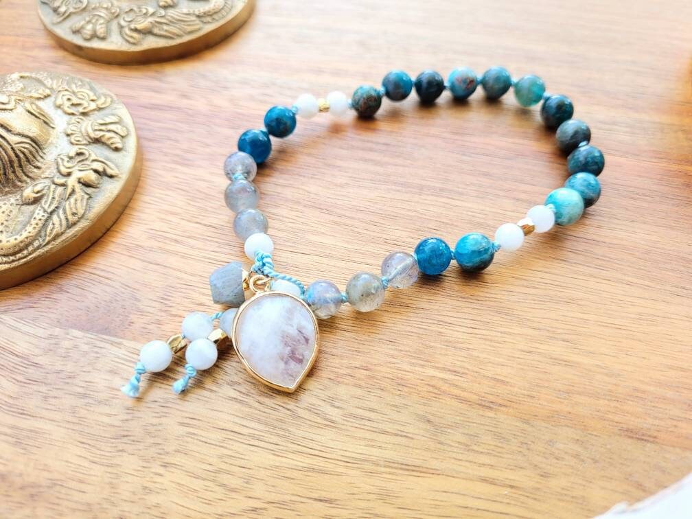 Pocket Mala, 27 Beads Mala, Travel Mala, Yoga Mala Beads