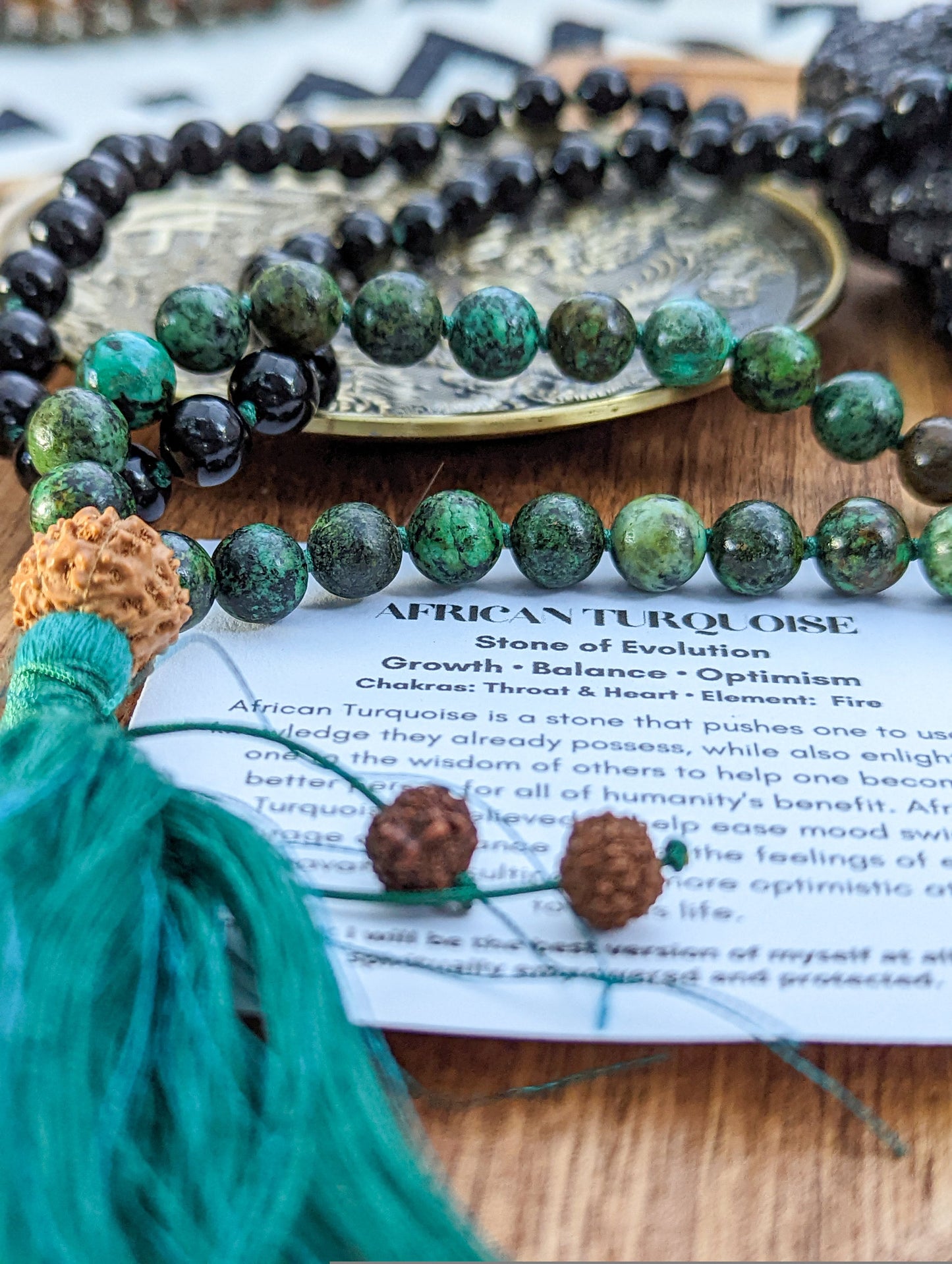 Protection Mala, Buddhist Mala Beads, 108 Yoga Necklace, Mindful Gifts