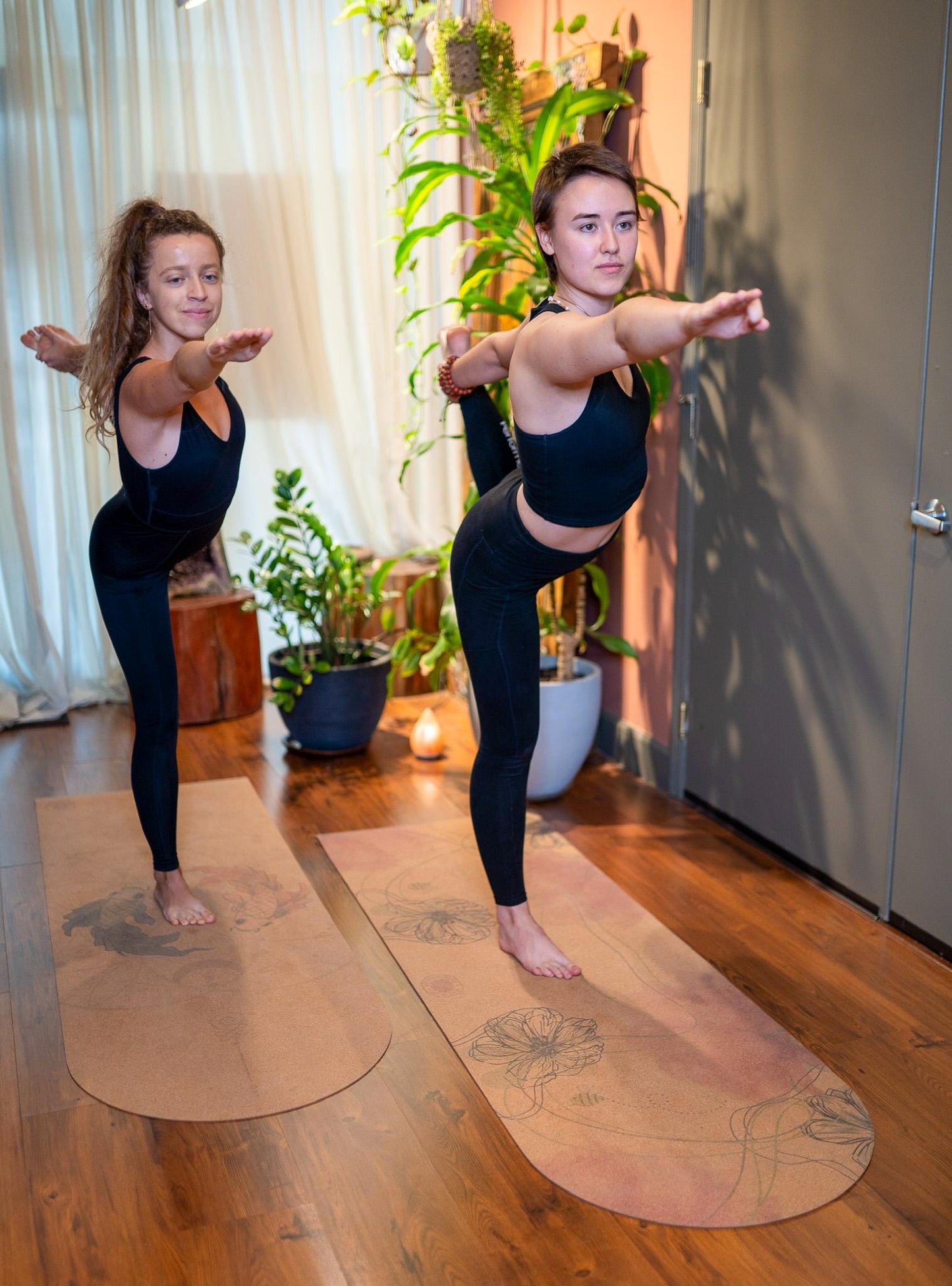 Eco Cork Yoga Mat: Non-Slip, Sustainable Pilates & Hot Yoga