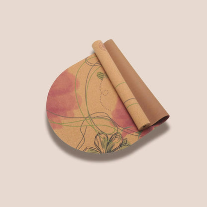 Eco Cork Yoga Mat: Non-Slip, Sustainable Pilates & Hot Yoga