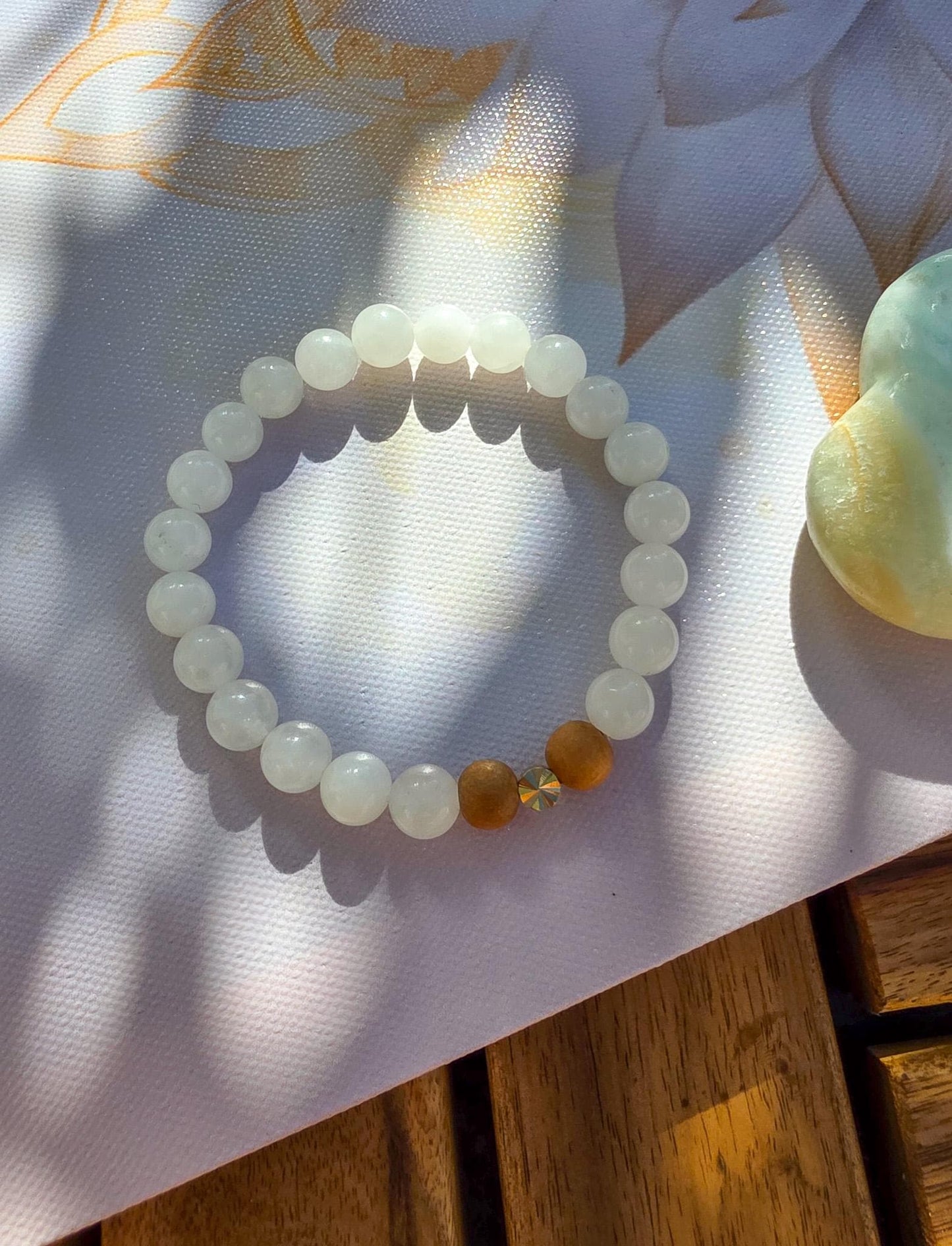 White Mala Beads  108 Hand-Knotted Reiki-Infused Meditation Necklace | Sacred Japa Mala for Prayer & Healing