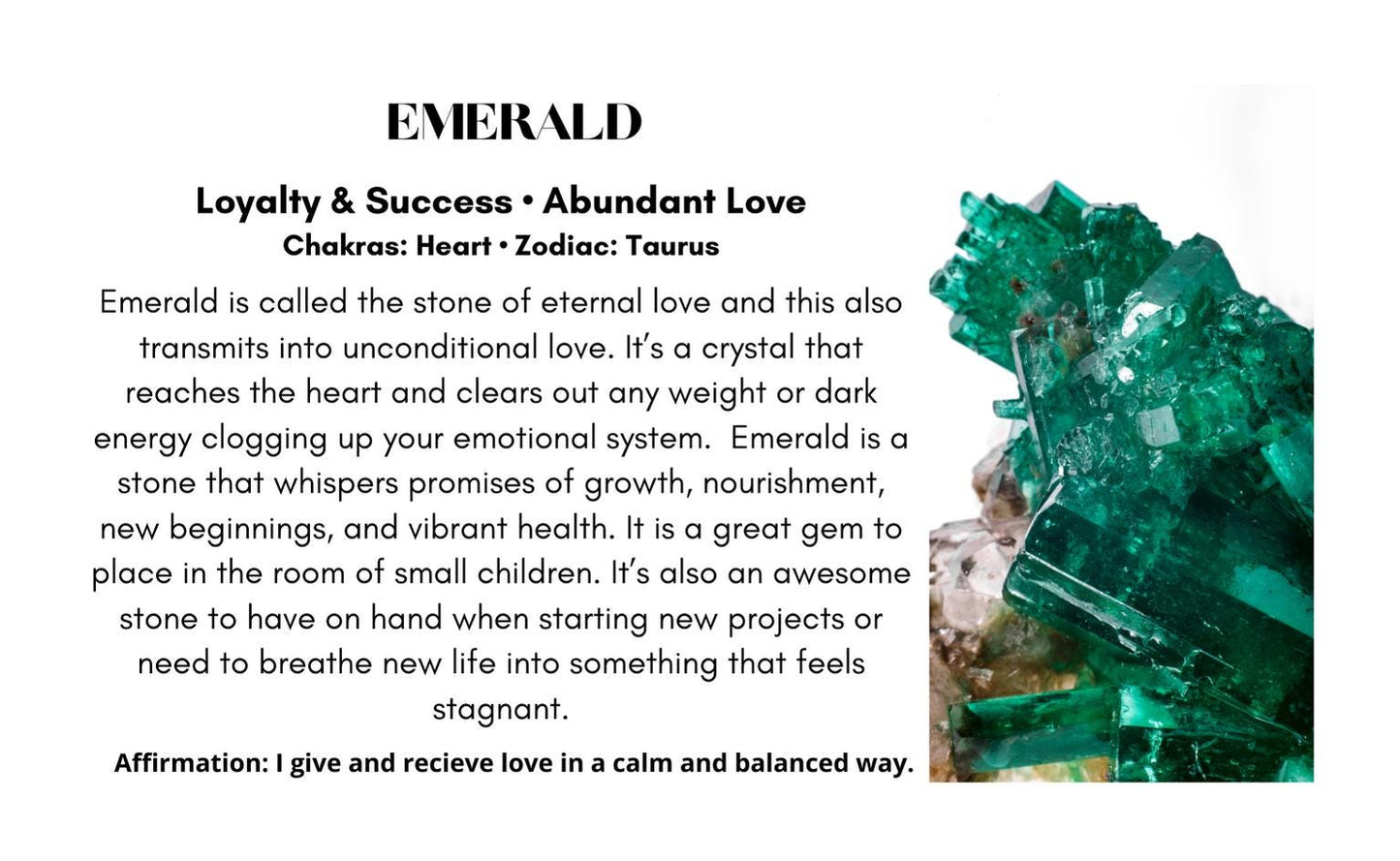 Emerald, Green Aventurine, Picture Jasper & Azurite Mala  108 Reiki-Infused Beads with Rudraksha Guru and Bamboo Tassel
