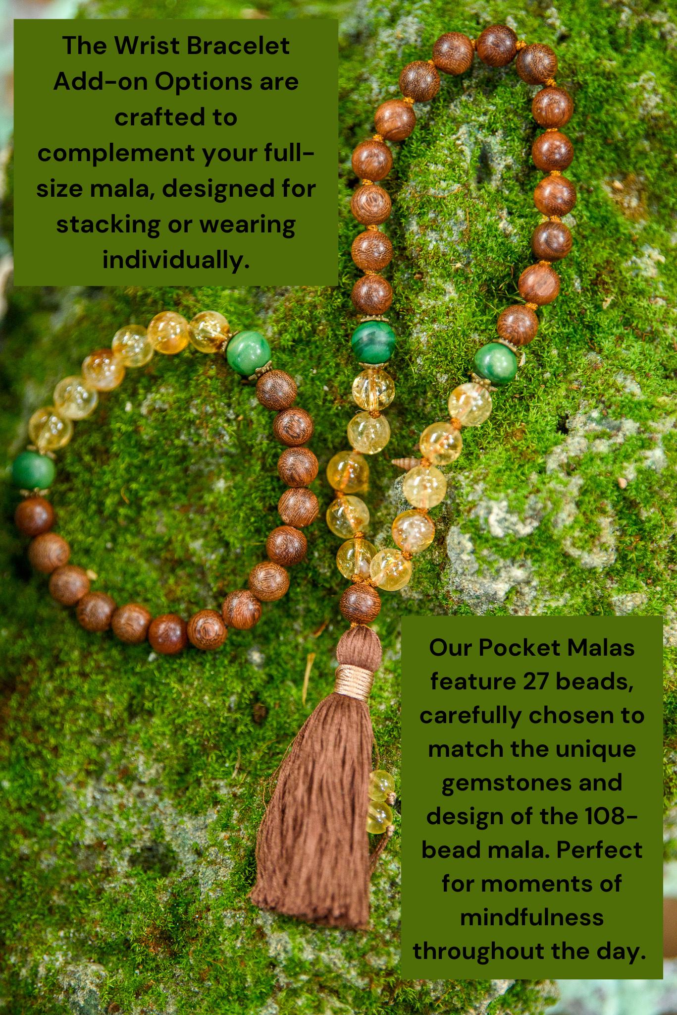 7 Chakra Mala Beads  108 Hand-Knotted Reiki-Infused Meditation Necklace | Healing Gemstone Prayer Beads for Chakra Alignment & Balance