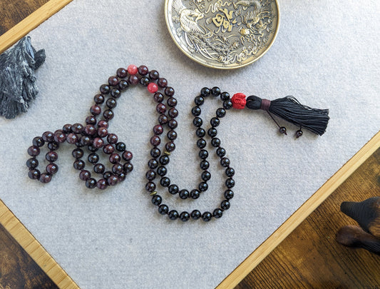 SENSUAL CONNECTION Mala, Reiki Charged Beads, Whoumb Healing, 108 Prayer Beads